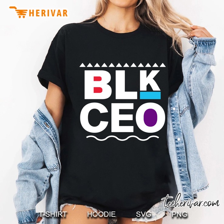Blk Ceo! Black Entrepreneur Business Owner Ladies Tee