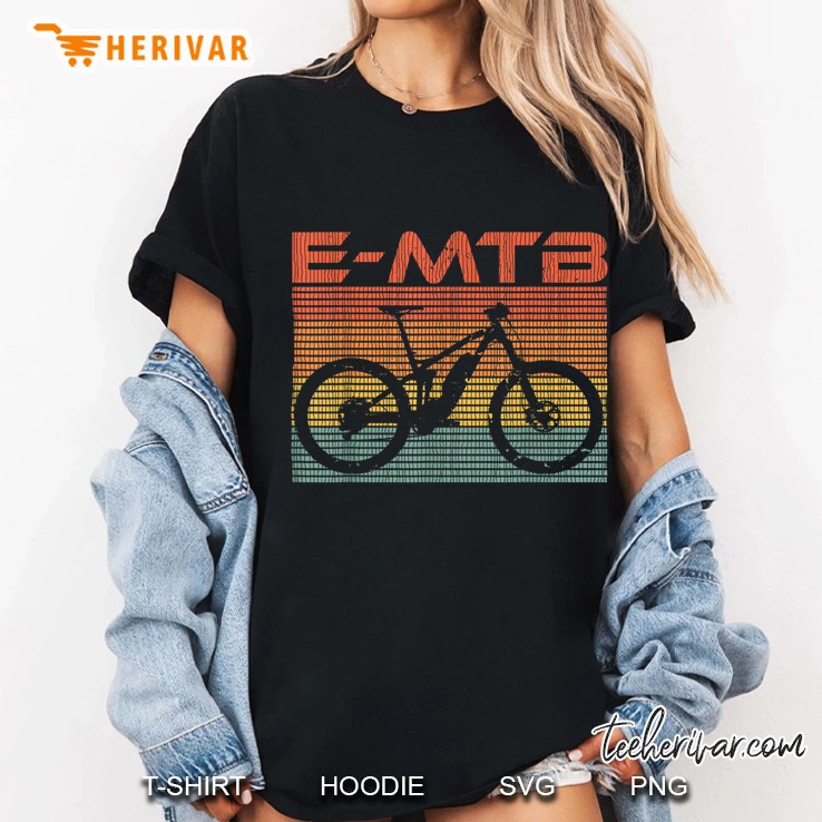 E-Mtb Ebike Pedelec E-Bike Mountainbike Present Ladies Tee