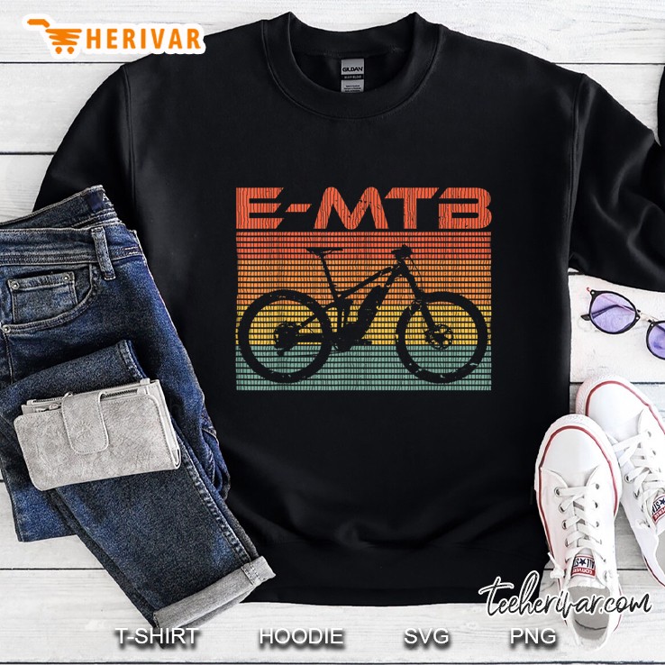 E-Mtb Ebike Pedelec E-Bike Mountainbike Present Sweatshirt