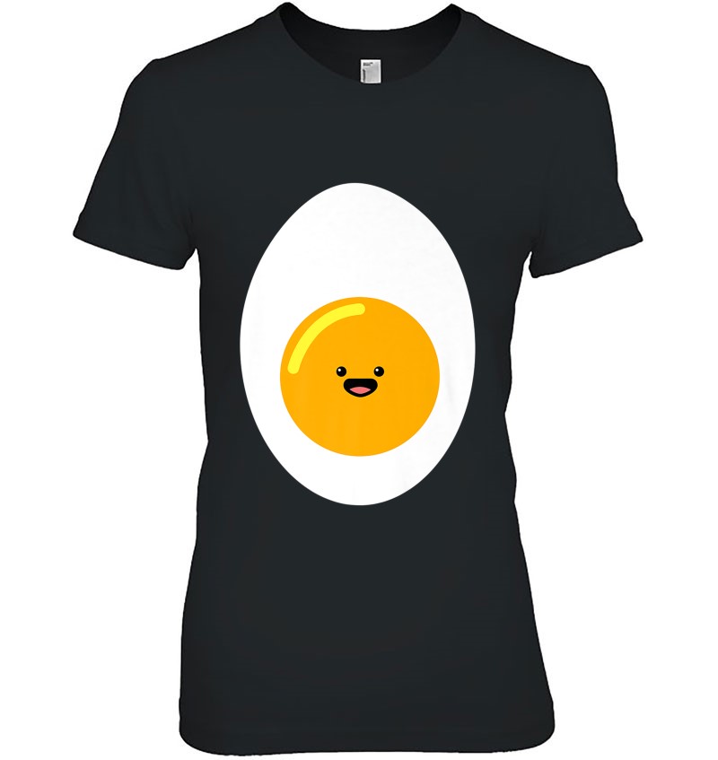 Kawaii Egg Shirt, Cute Hard Boiled Deviled Egg Costume