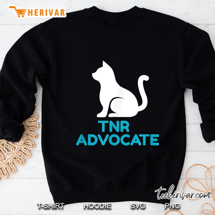 Tnr Trap Neuter Return Feral Cat Rescue Tnr Advocate Sweatshirt