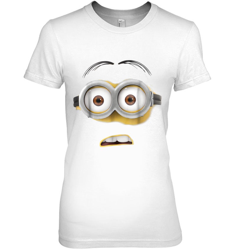 Despicable Me Minions Shocked Face Graphic