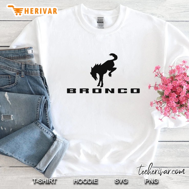 Ford Bronco New Stacked Logo Premium Sweatshirt