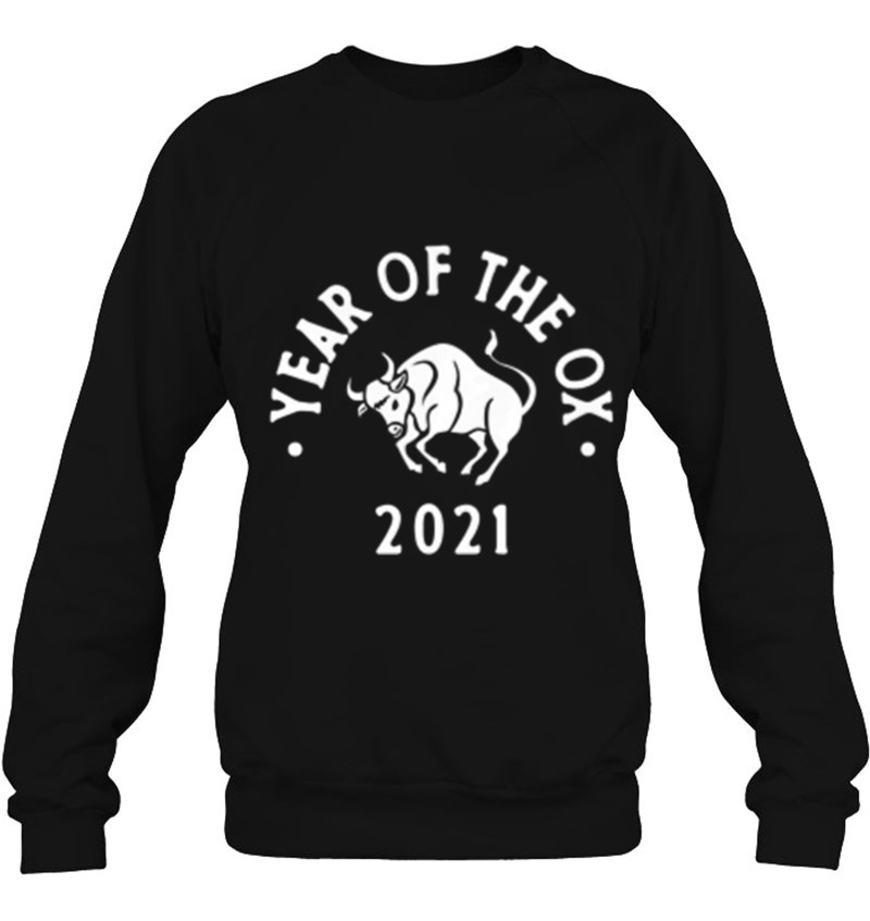 Year Of The Ox 2021 Happy Chinese Zodiac New Year Gift Premium Sweatshirt