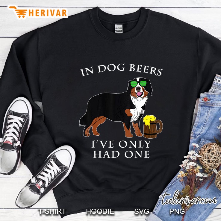 Bernese Mountain Dog Irish St Patrick Day Sweatshirt