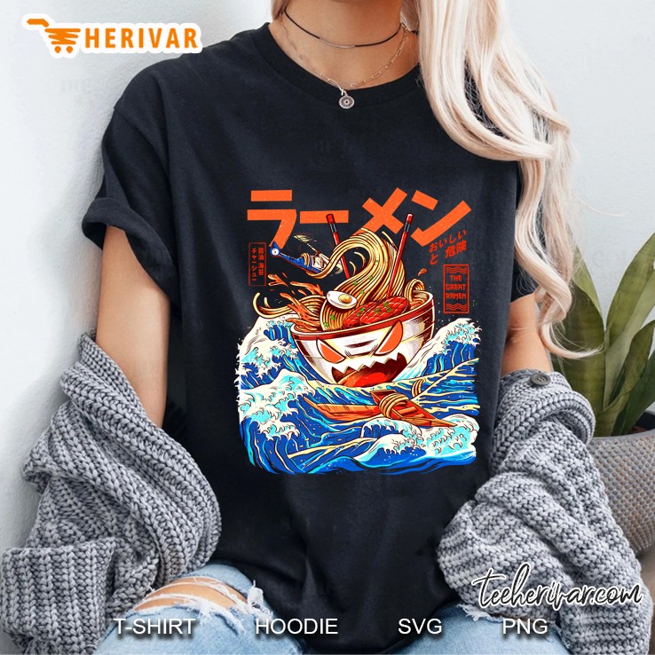 Great Ramen - The Great Ramen Off Kanagawa Fun Ladies Tee