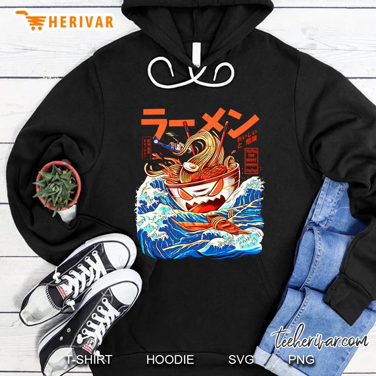 Great Ramen - The Great Ramen Off Kanagawa Fun Hoodie