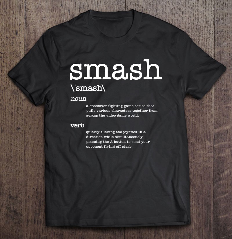 Thanks Videogames_ Smash Definition Video Game T-Shirt Essential T-Shirt  for Sale by Thomas236