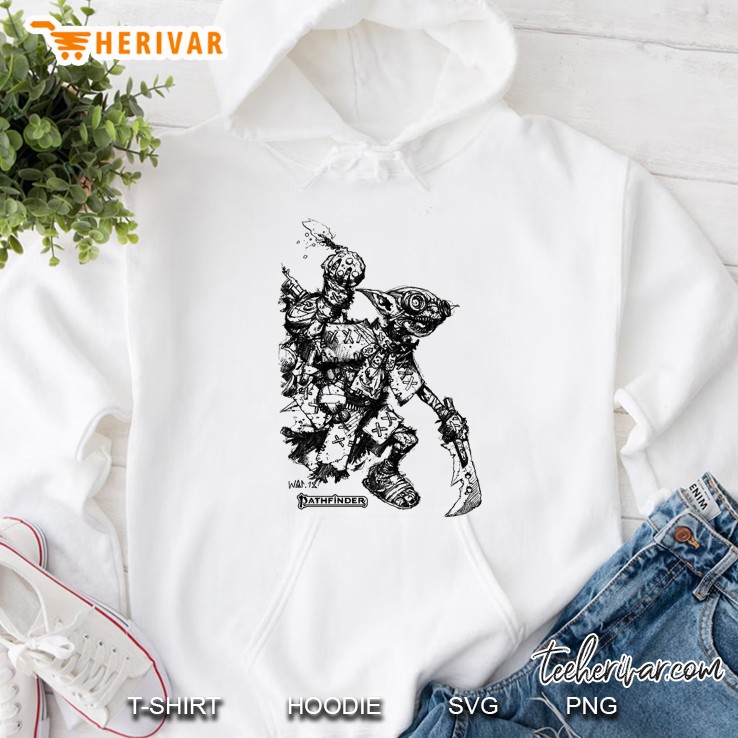 Pathfinder Iconic Fumbus Monochrome Hoodie
