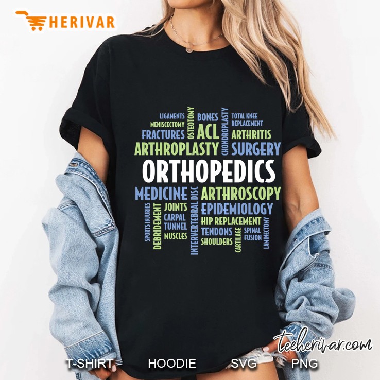 Love Orthopedic Tshirt Nurses Doctors Staff And Department Ladies Tee
