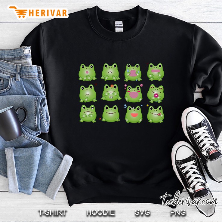 Funny Frogs, Four Mountain Frog Sweatshirt