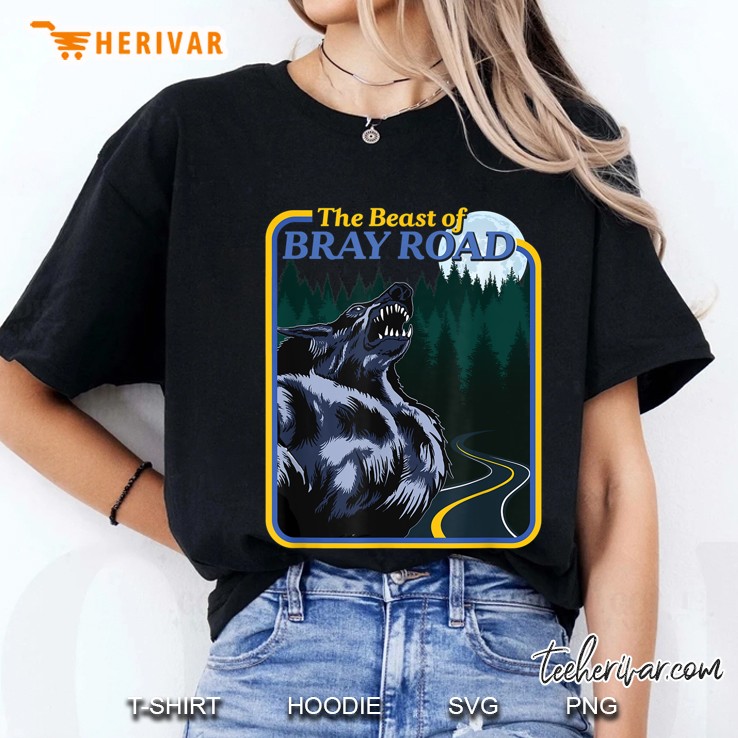 The Beast Of Bray Road - Retro Wisconsin Dogman Cryptid Ladies Tee