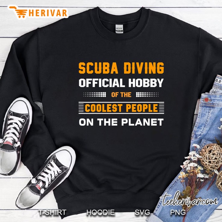 Funny Official Hobby Scuba Diving For Scuba Lover Diver Sweatshirt