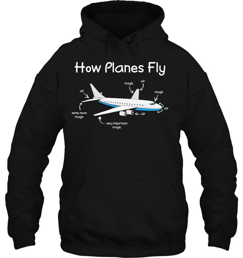 How Planes Fly' Unisex Hoodie