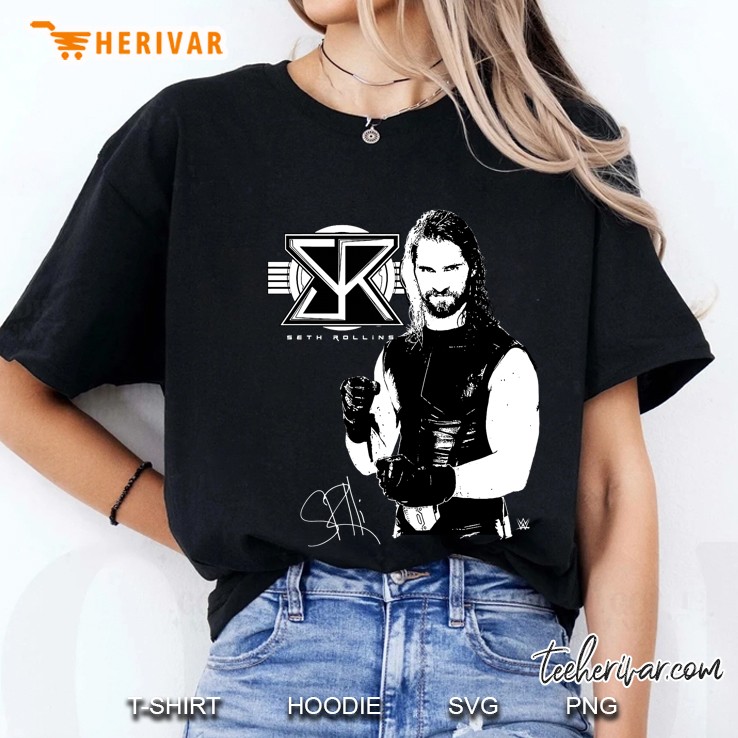 Wwe Seth Rollins One Color Premium Ladies Tee