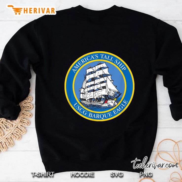 Coast Guard Barque Eagle Shield Sweatshirt