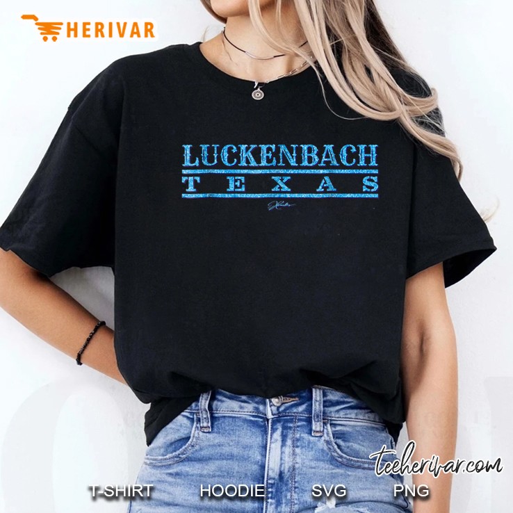 Jcombs Luckenbach, Texas Ladies Tee