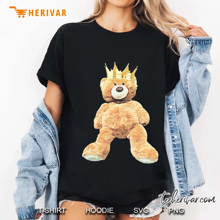 King Crown Teddy Bear Ladies Tee