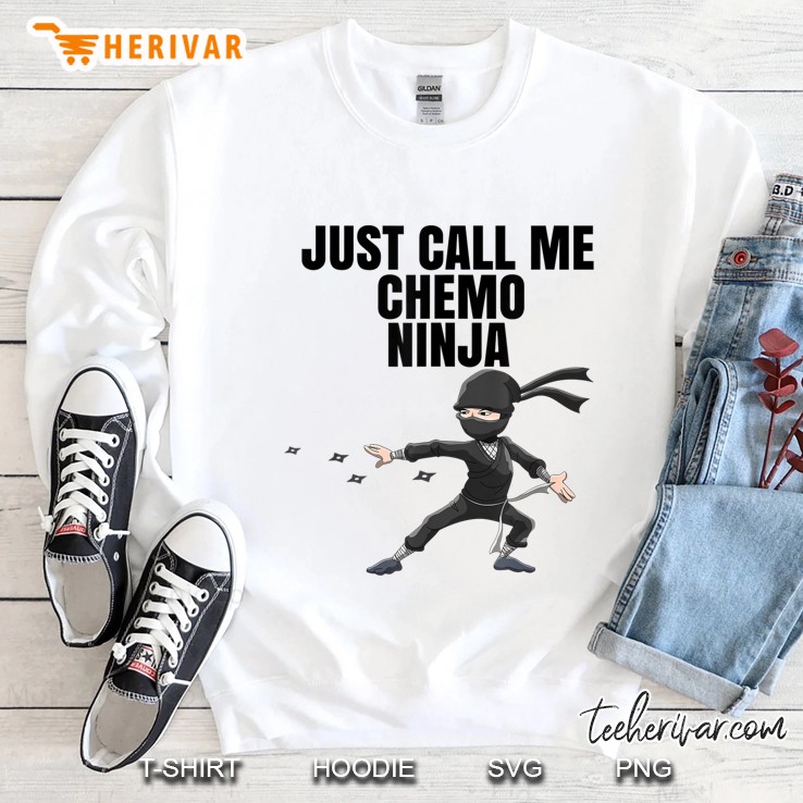 Cool Chemo Funny Gift Tee Chemo Ninja Shirt Outfit Gift Tee Sweatshirt