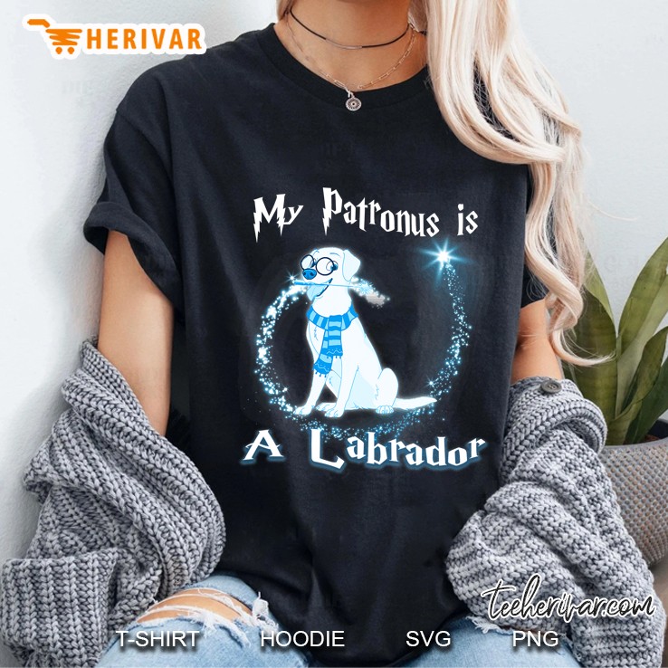 My Patronus Is A Labrador Shirt Dog Lovers Ladies Tee