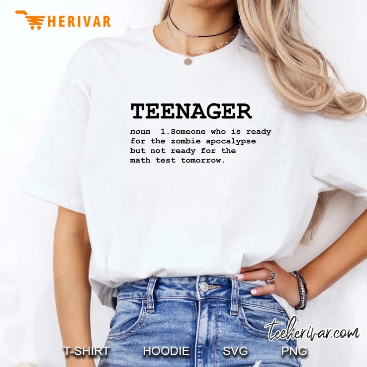 Teenager Definition Funny Ladies Tee