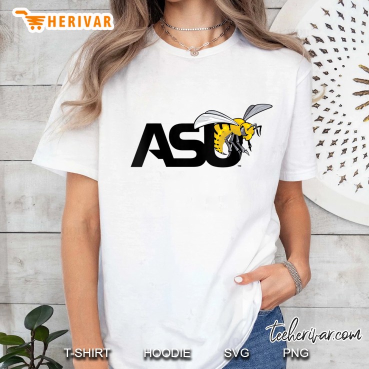 Womens Alabama State University Hornets Ncaa Ppalu01 Ver2 Ladies Tee