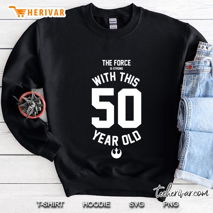 Star Wars Force Is Strong With This 50 Year Old Rebel Logo Sweatshirt