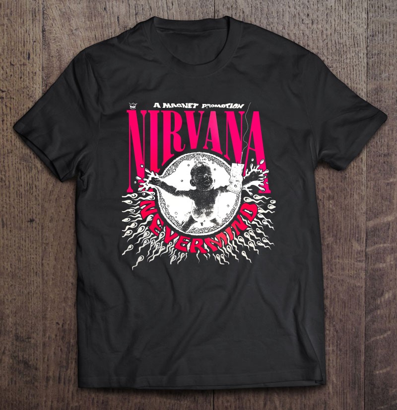 nirvana t shirt nevermind