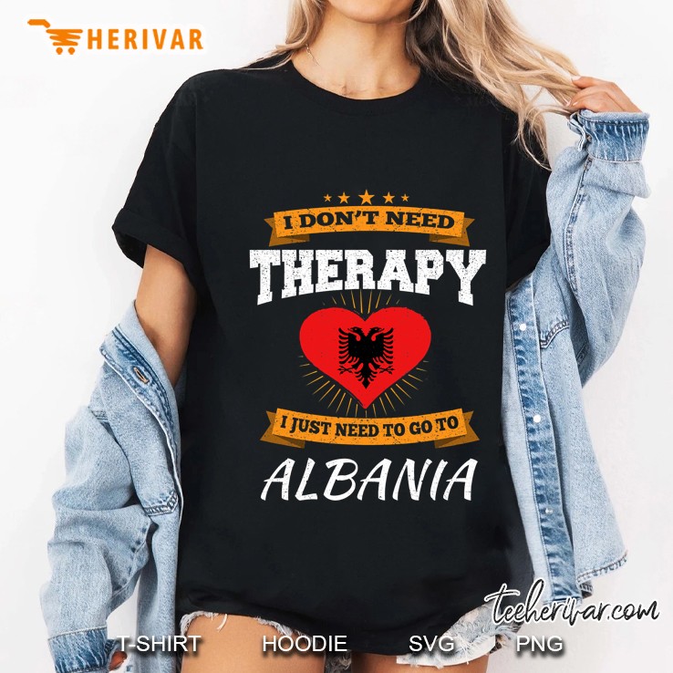 Albanian Flag I Funny Albania Vacation Gift I Funny Albanian Ladies Tee