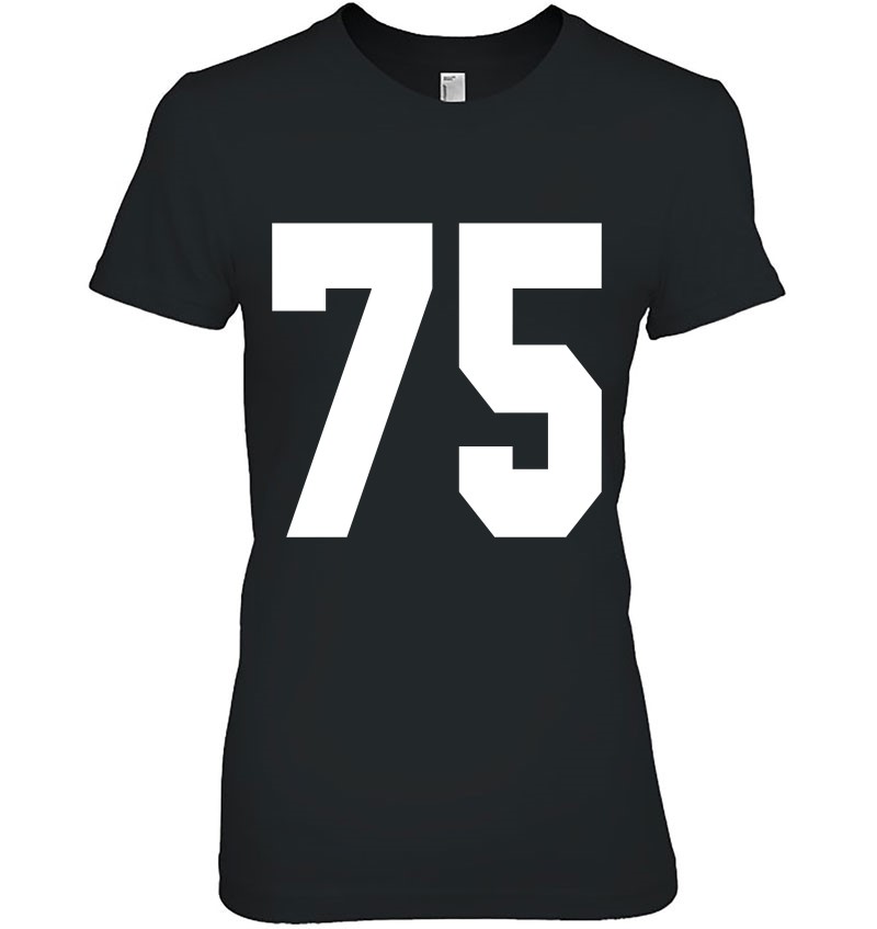 75 Team Sports Jersey Front & Back Number Player Fan