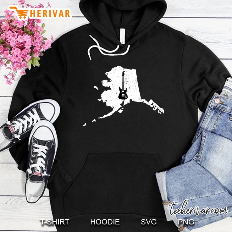 Adult Beginner Guitar Alaska Electric Guitar Hoodie