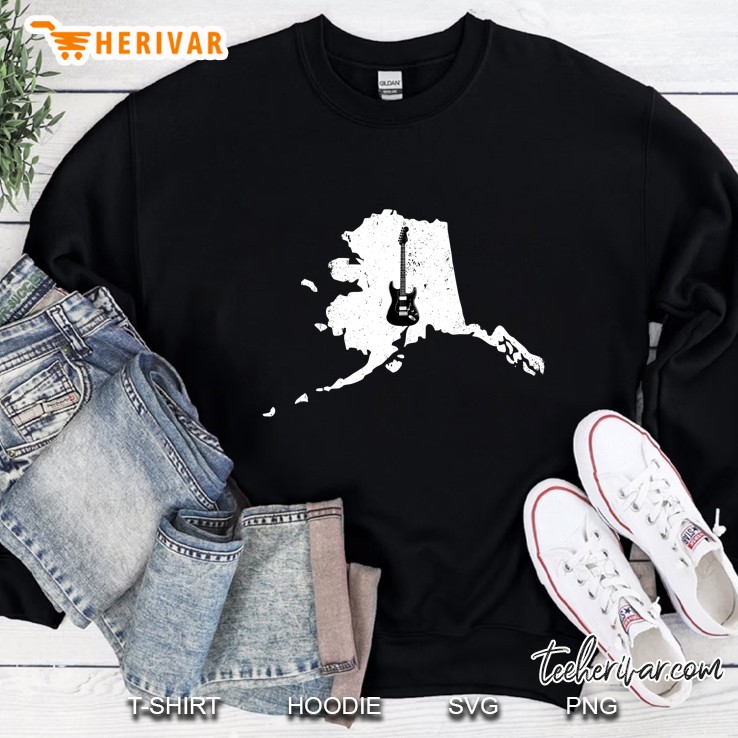 Adult Beginner Guitar Alaska Electric Guitar Sweatshirt
