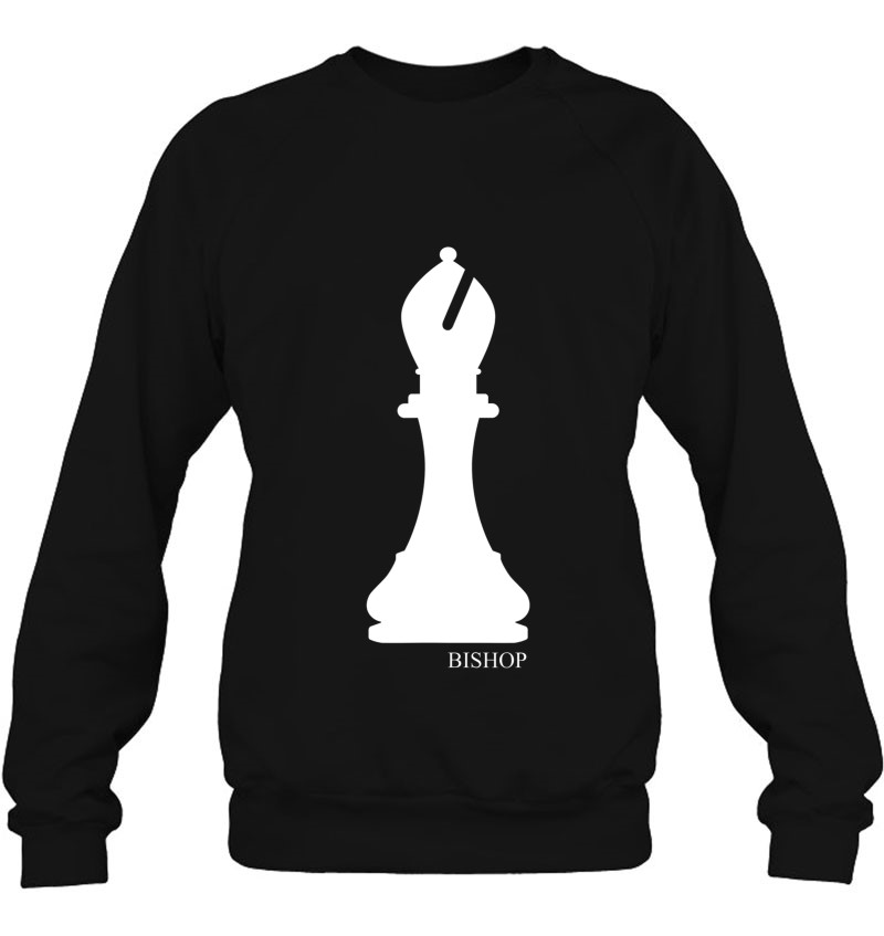 Bishop Chess Piece Halloween Costume Chess Club Sweatshirt