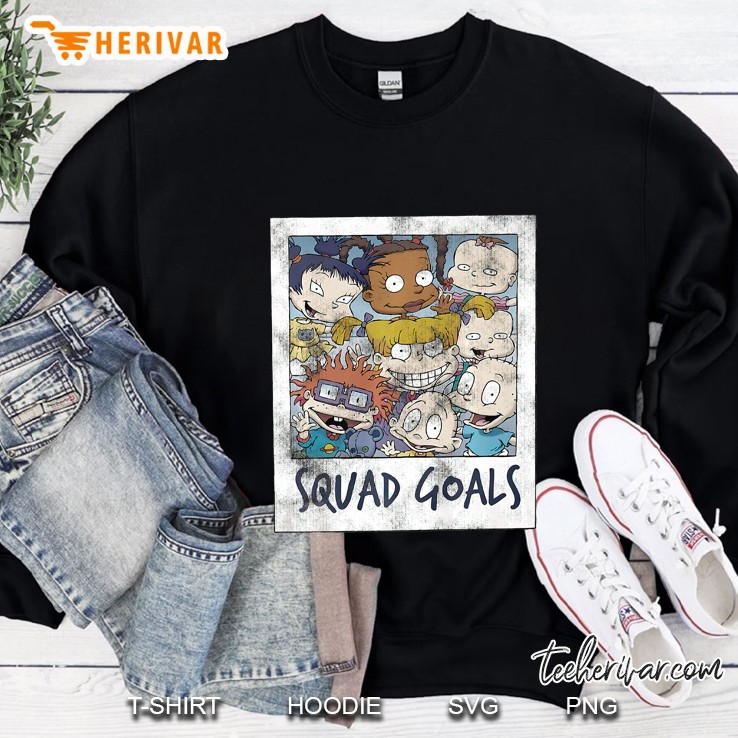 Rugrats Squad Goals Polaroid Group Shot Premium Sweatshirt