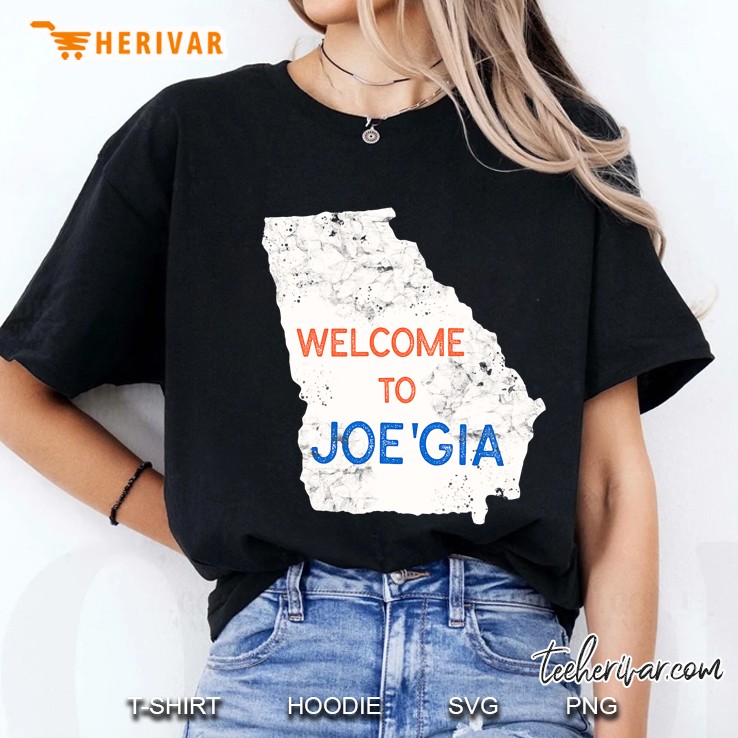 Georgia Flips Blue Atlanta Flips Pro-Biden Joe Biden Ladies Tee