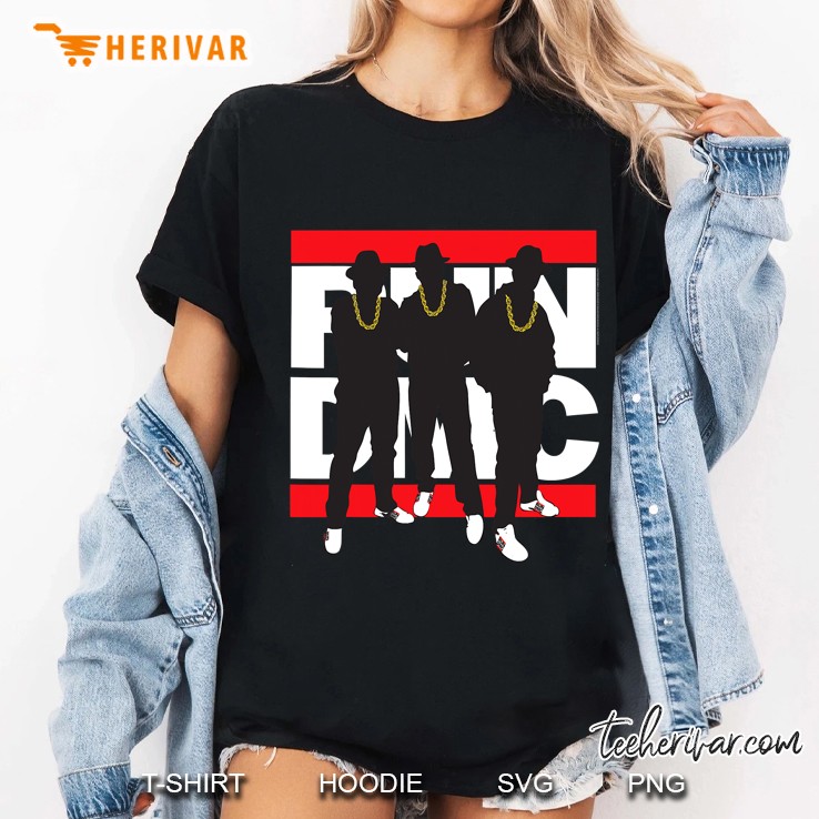 Run Dmc Official Silhouette Ladies Tee