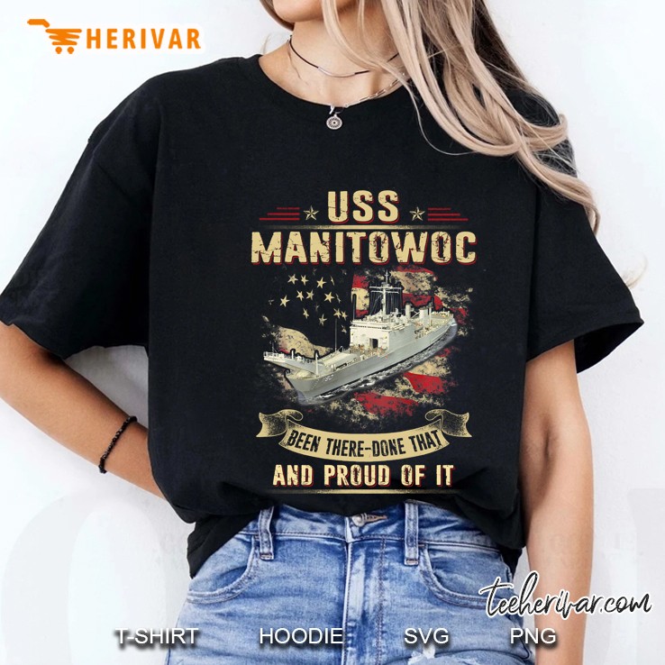 Uss Manitowoc (Lst-1180) Ladies Tee