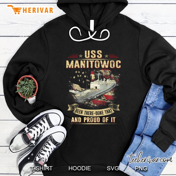 Uss Manitowoc (Lst-1180) Hoodie