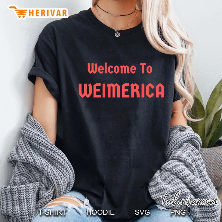 Welcome To Weimerica Funny History Ladies Tee