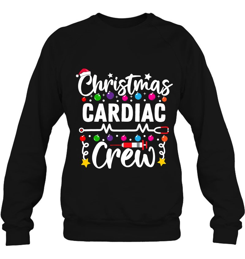 Christmas Cardiac Crew Nurse Doctor Tech Cardiology Squad