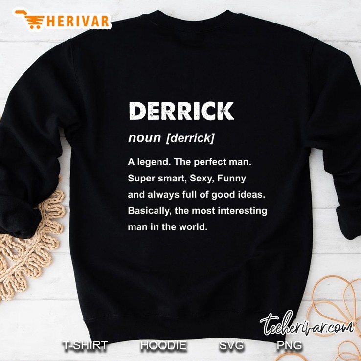 Mens Derrick Name Sweatshirt