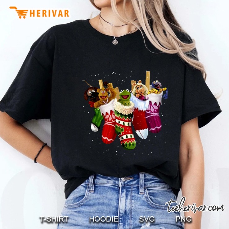 The Muppet Christmas Stocking Ladies Tee