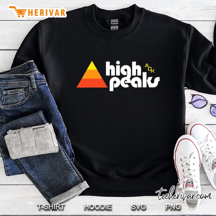 Adirondacks High Peaks Adk Retro Tshirt Sweatshirt