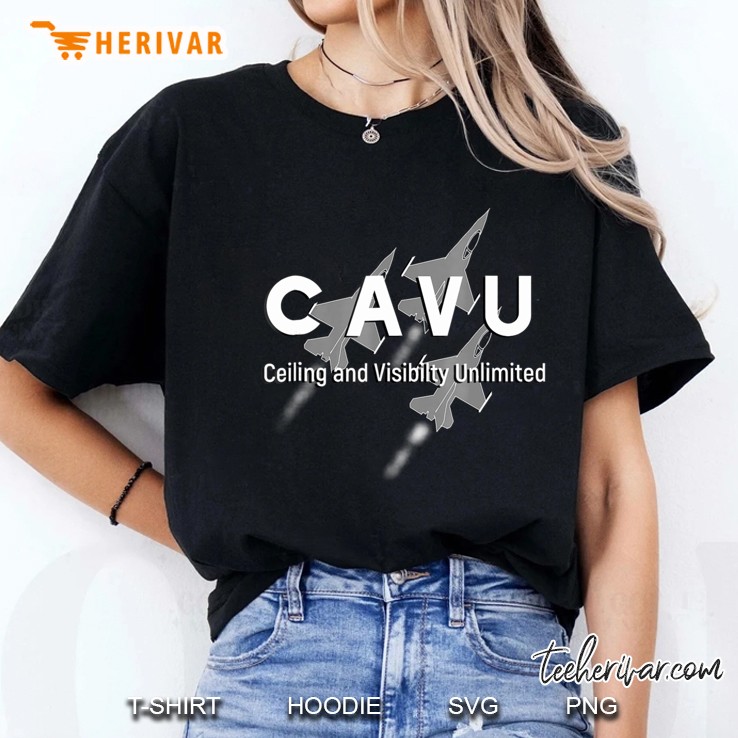 Cavu Shirt - Ceiling And Visibility Unlimited Ladies Tee