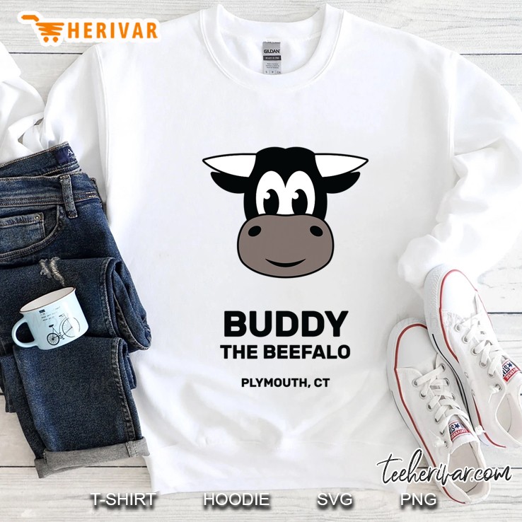 Buddy The Beefalo Plymouth Ct Sweatshirt