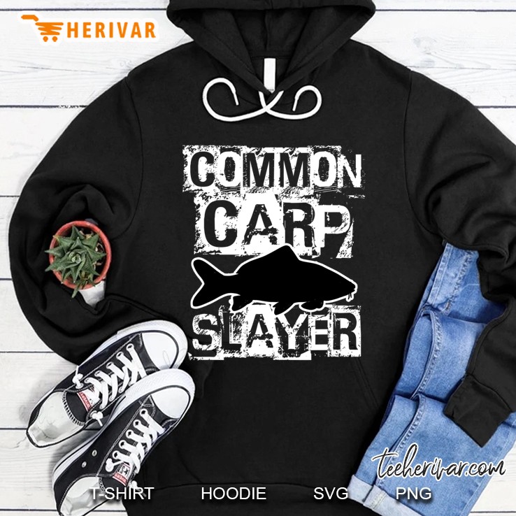 Common Carp Fishing Funny Euro Freshwater Fish Gift Idea Hoodie
