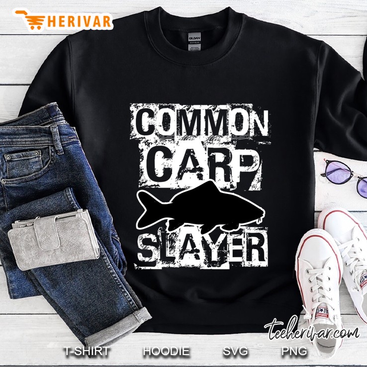 Common Carp Fishing Funny Euro Freshwater Fish Gift Idea Sweatshirt