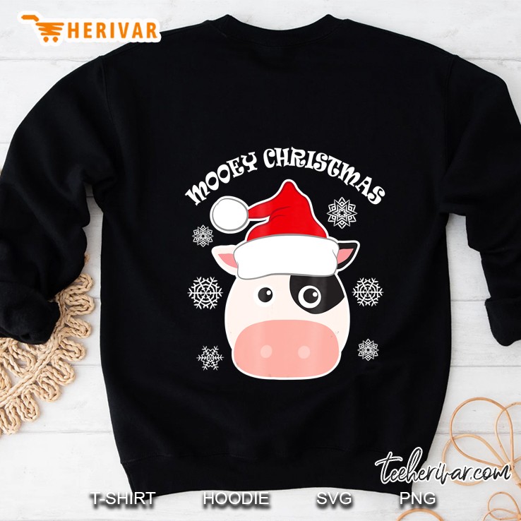 Ugly Mooey Christmas Cow Shirt Sweatshirt