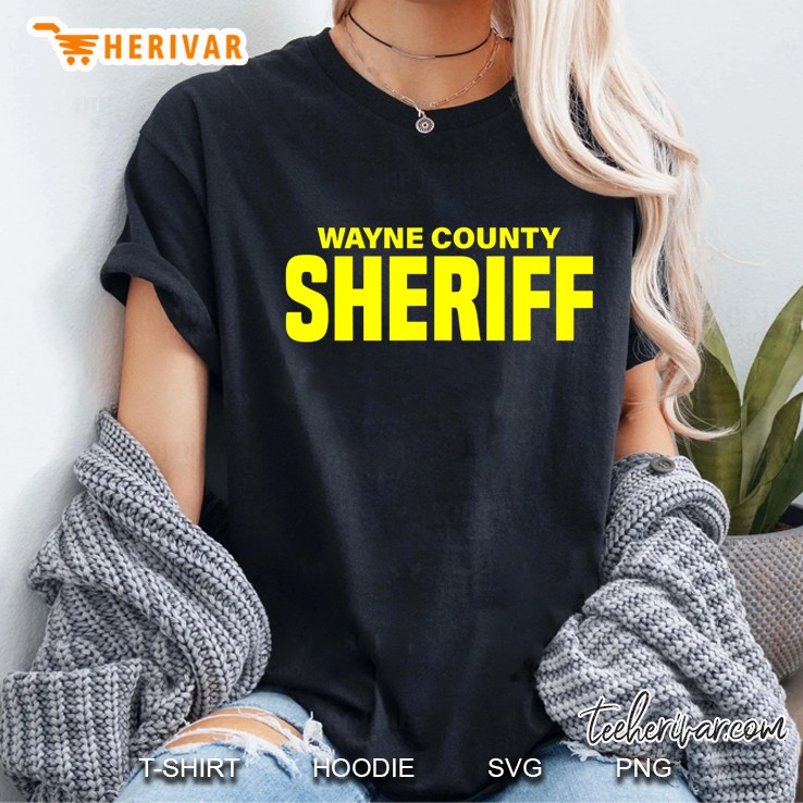 Wayne County Michigan Sheriff Deputies Uniform Ladies Tee
