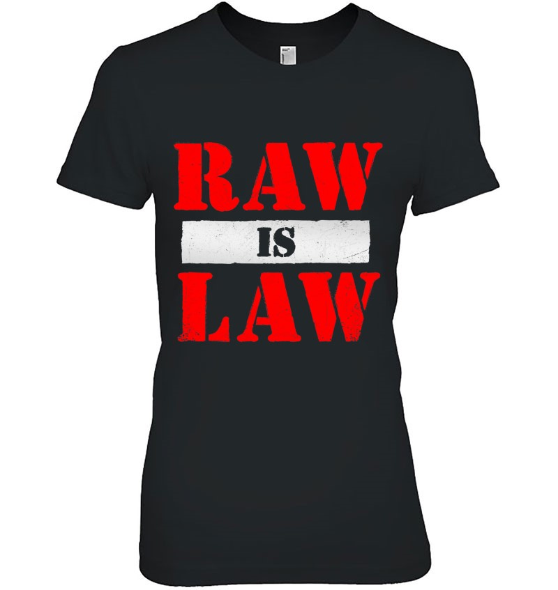 Niet modieus Tien Bijdrage Raw Is Law Shirt - Anti Condom Raw Dog Lifers